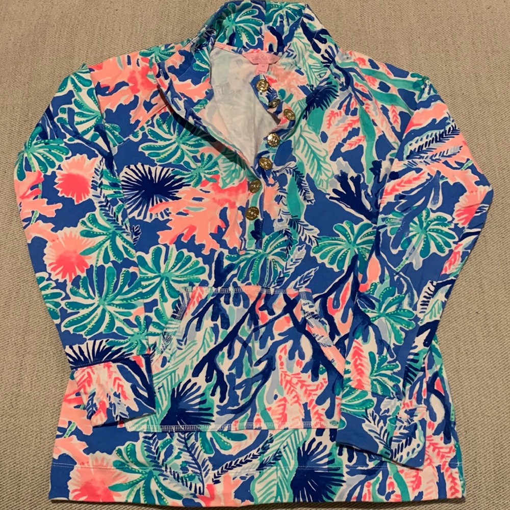 Lilly Pulitzer 3/4 Pull Over - SIZE XS! - Picture 1 of 5
